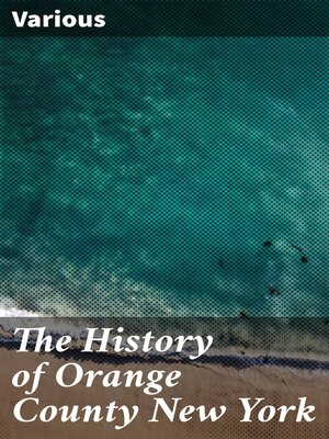 cover image of The History of Orange County New York